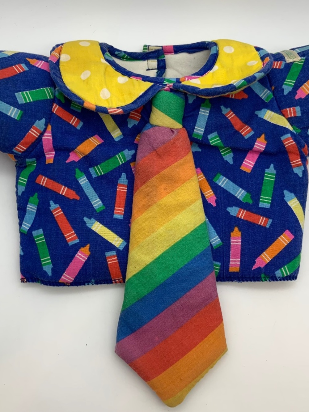 Vintage Coleco Cabbage Patch Kids Retro Rainbow Clown Crayon Shirt